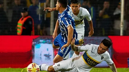 Preocupa la ausencia de Nahitan Nández en el entrenamiento de Boca