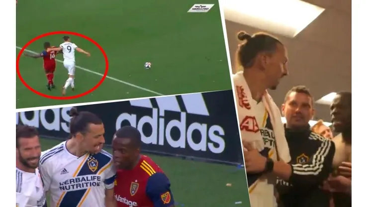 Zlatan Style: le pegó, le gritó un gol en la cara y cuando le fue a pedir disculpas casi terminan a las trompadas