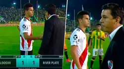 Gallardo no le tendió la mano a Ferreira.