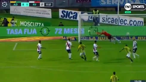 La volada de Franco Armani.