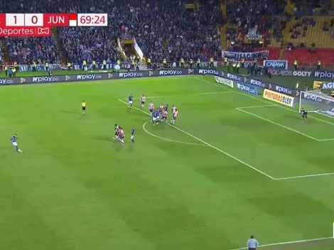 ¡Show de golazos en El Campín! Matías de los Santos le repitió la dosis a Junior