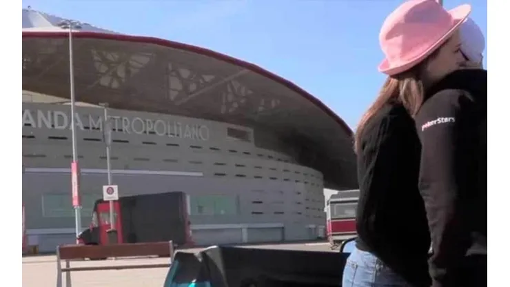 Se pudrió todo: grabaron un video para adultos en el estacionamiento del Wanda Metropolitano