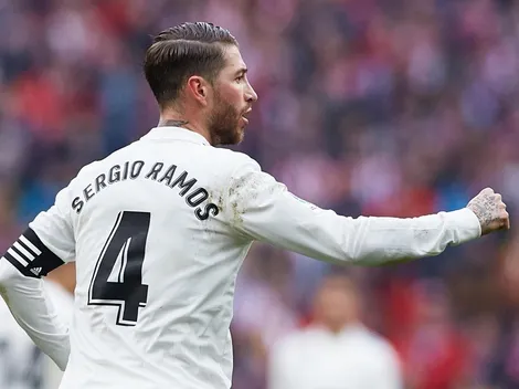 Curioso: suena para reforzar al Real Madrid y Sergio Ramos comenzó a seguirlo en Instagram