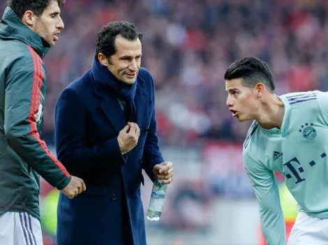 Niko Kovac confirmó lo de James: "la lesión fue en un gemelo"