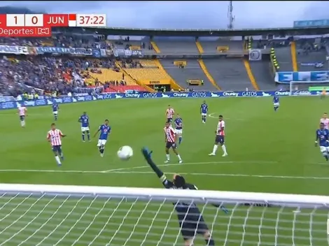 Felipe Jaramillo anotó el golazo de la fecha 18 en el FPC