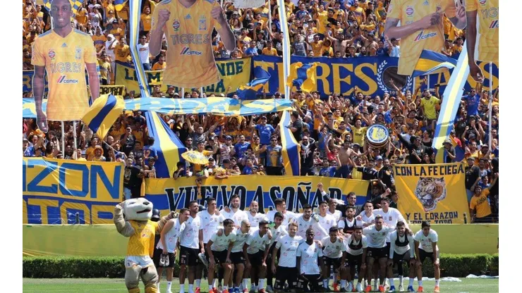 ¡Arde el Volcán! Tigres llenó el Estadio antes de la Final Regia de Vuelta