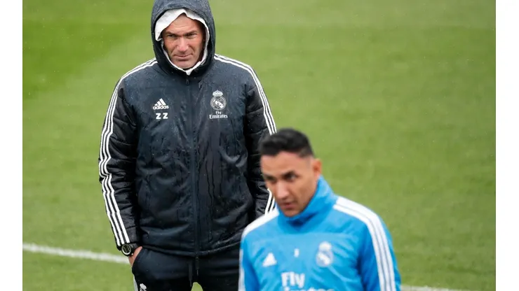 Real Madrid: Zidane cumple con la promesa que perjudica a Keylor Navas