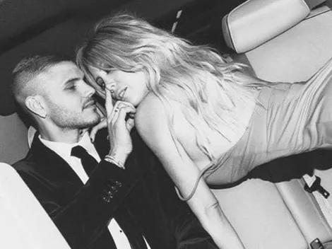Chau, hasta mañana: Wanda Nara subió una foto sin remera ni corpiño apoyada sobre Icardi