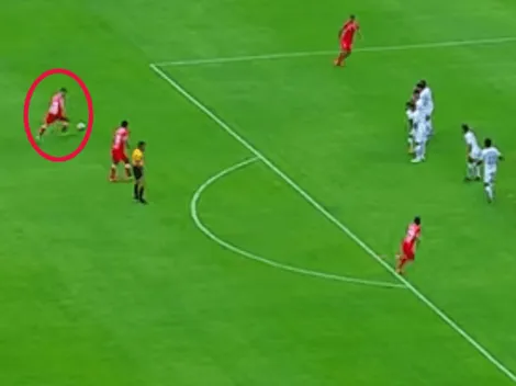 Golazo de Mancuello de tiro libre para Toluca