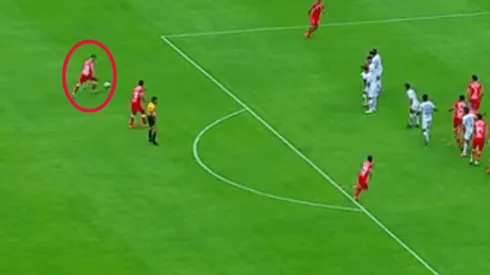 Golazo de Mancuello de tiro libre para Toluca