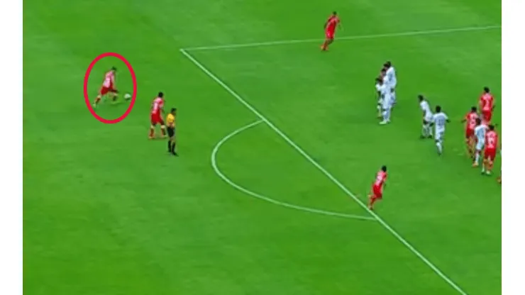 Golazo de Mancuello de tiro libre para Toluca