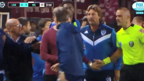 Terminaron expulsados: la pelea cara a cara entre Heinze y Zubeldía