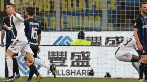 El festejo de Cristiano Ronaldo.