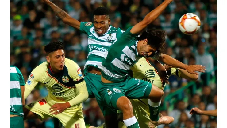 América vs Santos Laguna (Foto: Jam Media)