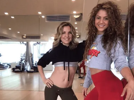 Foto: Shakira estuvo en el Camp Nou apoyando al Barcelona