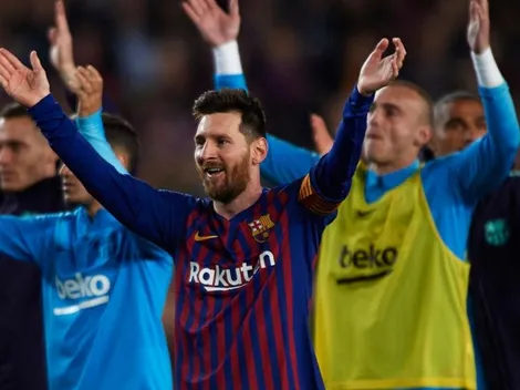 Siempre Messi: entró, hizo el gol y Barcelona se consagró campeón de LaLiga