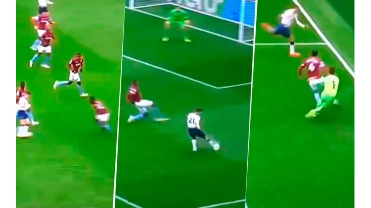 Balbuena evitó el empate para los Spurs.