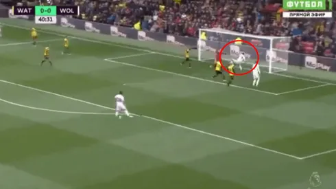 Foto de Raúl Jiménez, delantero de Wolverhampton.