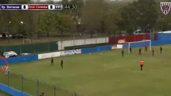 El golazo de Arturo Mendoza.