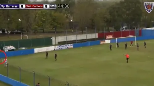 El golazo de Arturo Mendoza.