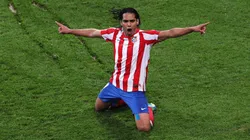 ¿Guiño? Falcao le desea feliz cumpleaños al Atlético de Madrid