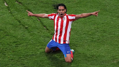 ¿Guiño? Falcao le desea feliz cumpleaños al Atlético de Madrid