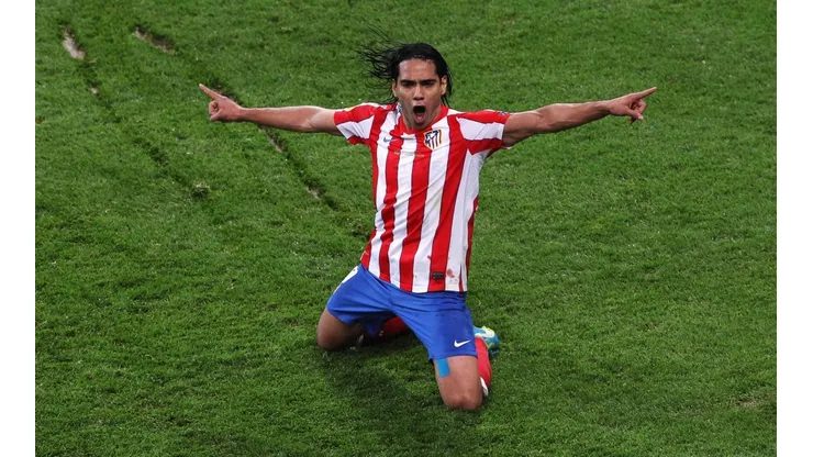 ¿Guiño? Falcao le desea feliz cumpleaños al Atlético de Madrid