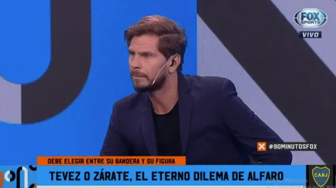 Foto de Sebastián Vignolo, periodista de Fox Sports.