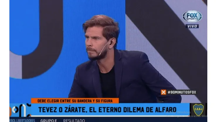 Foto de Sebastián Vignolo, periodista de Fox Sports.