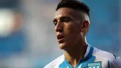 Ricardo Centurión con la camiseta de Racing.