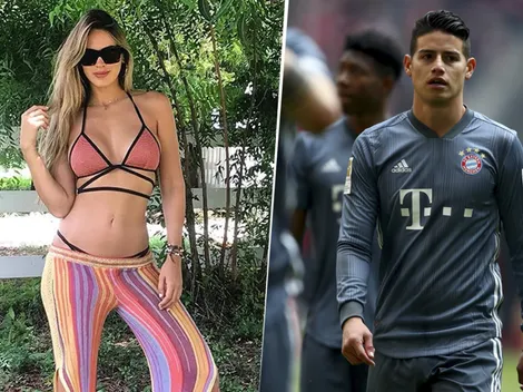 La posible novia de James subió una foto y la hermana del crack se la respondió
