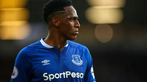 Yerry Mina, defensor central del Everton.