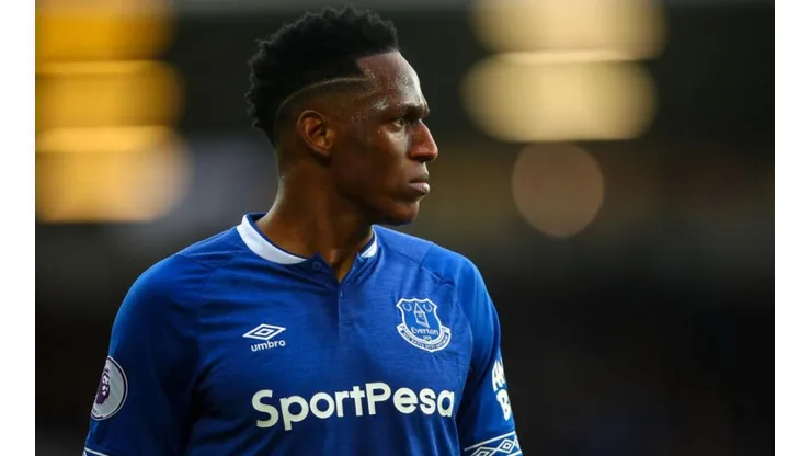 Yerry Mina, defensor central del Everton.