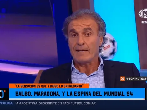 Ruggeri y el Mundial del 94: "Maradona volaba, era imposible sacarle la pelota"