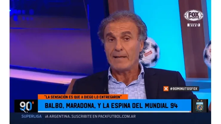 Ruggeri y el Mundial del 94: "Maradona volaba, era imposible sacarle la pelota"