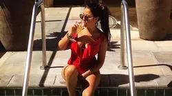 La periodista nos trajo un lindo recuerdo.