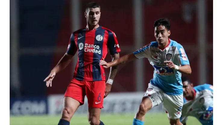 Junior vs San Lorenzo por Copa Libertadores.