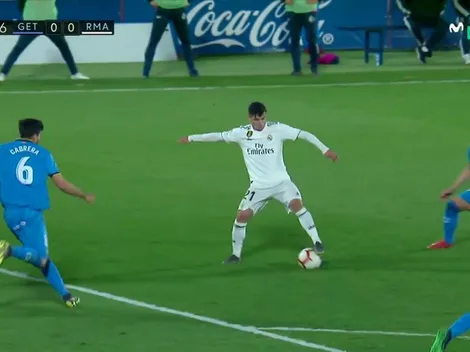 Una locura: el brutal caño de espaldas de Brahim Díaz para Real Madrid