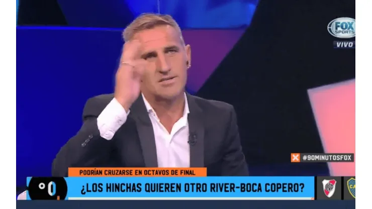 Cascini quiere que Boca no gane para evitar a River en octavos: "¡Esto es para vivos!"