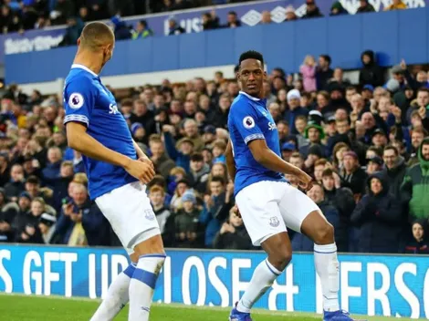 Everton no es Everton sin su "torre": Yerry Mina está de vuelta