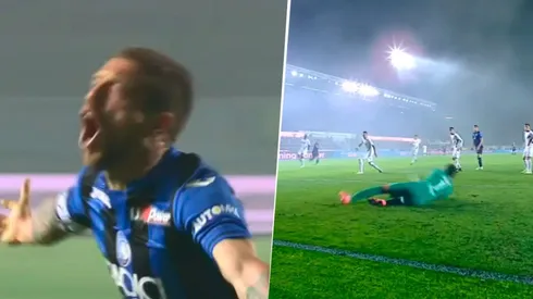 Para qué te traje: el arquero de Fiorentina vio triste al Papu Gómez y le regaló un gol