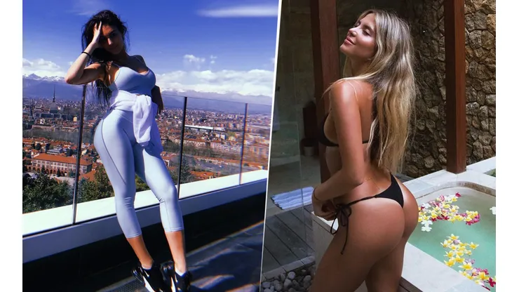 Foto de las novias de los futbolistas.
