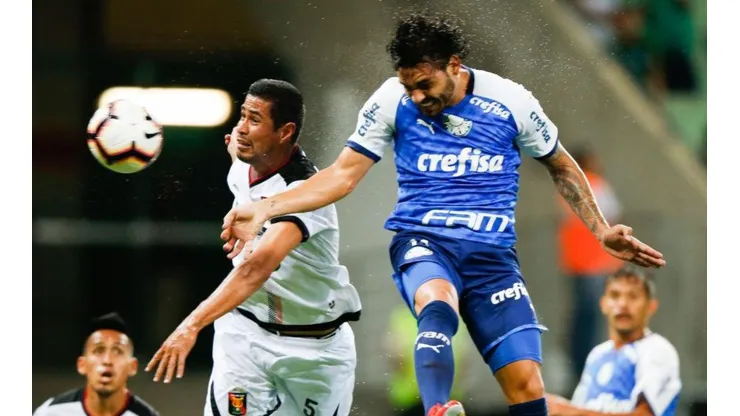 Melgar vs Palmeiras por la Copa Libertadores.