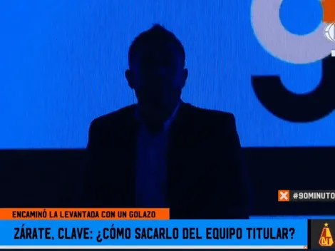 Negro Bulos comparó a Zárate con Riquelme y en Fox Sports le cortaron la luz