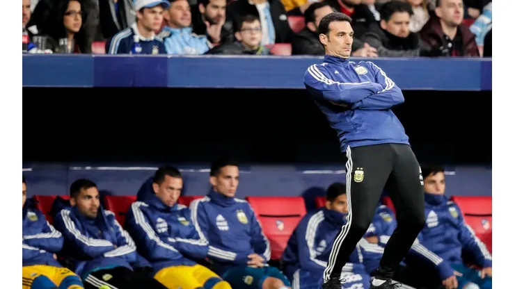 Foto de Lionel Scaloni, entrenador de la Selección Argentina.