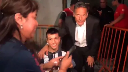 A pesar del mal momento Russo tuvo un gran gesto con un hincha de Alianza Lima