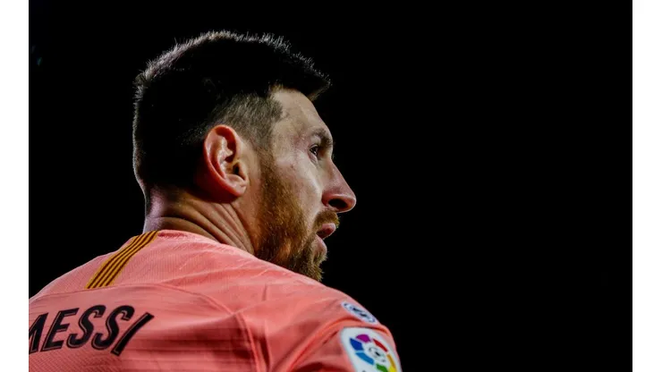 Foto de Lionel Messi, jugador de Barcelona.