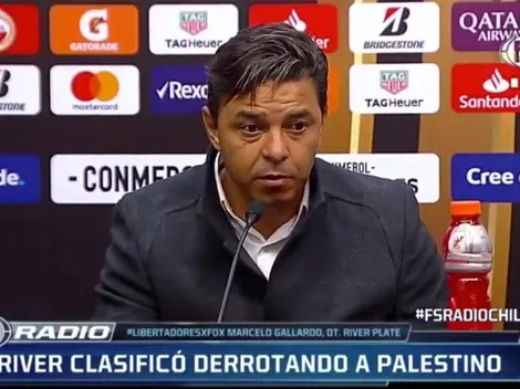 Gallardo dijo por qué los rivales siguen respetando a River y aclaró: "No por una camiseta prestigiosa"