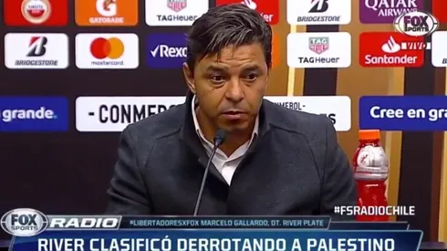 Gallardo dijo por qué los rivales siguen respetando a River y aclaró: "No por una camiseta prestigiosa"