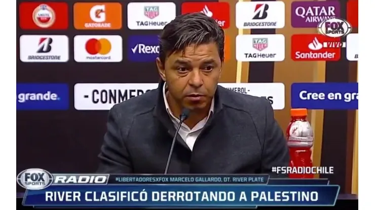 Gallardo dijo por qué los rivales siguen respetando a River y aclaró: "No por una camiseta prestigiosa"